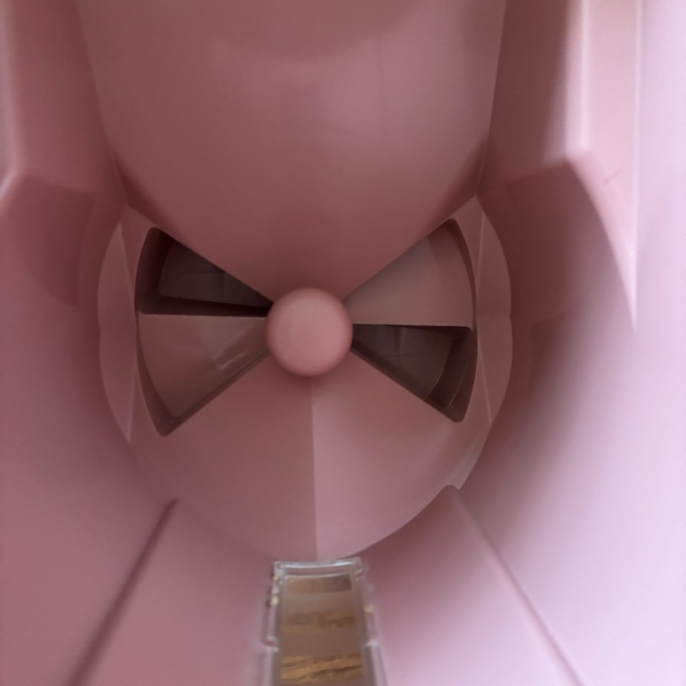 Vintage Tupperware pink large rice plastic storage and dispenser container - Picture 11 of 16
